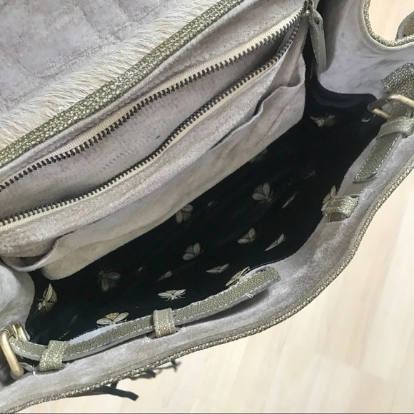 Cassandra Los Angeles Cowhide Studded Handbag - Picture 4 of 6